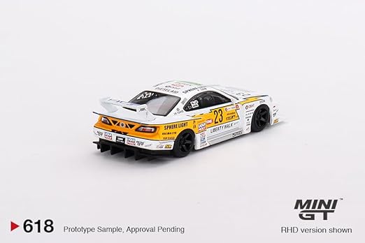 Mini GT 1:64 Nissan LB-Super Silhouette S15 SILVIA #23 Festival de la Velocidad de Goodwood 2022 – Exclusivas de Mijo Blister