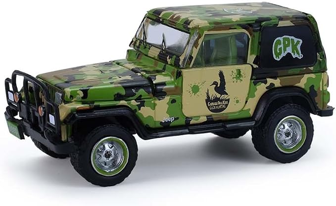 GREENLIGHT 1/64 1991 JEEP WRANGLER YJ GARBAGE PAIL KIDS