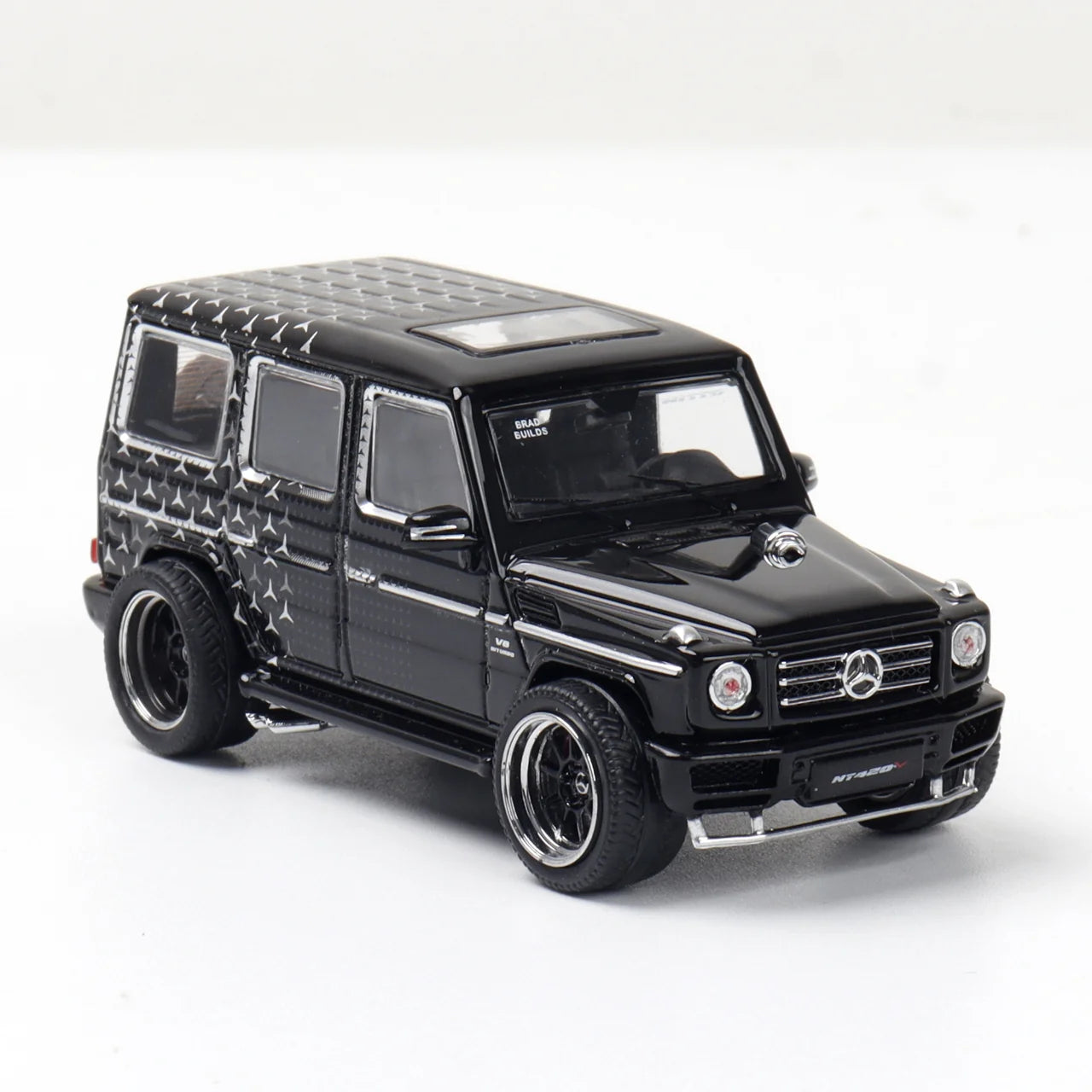 LMF Model 1:64 Mercedes Benz G63 Modified Star Livery black
