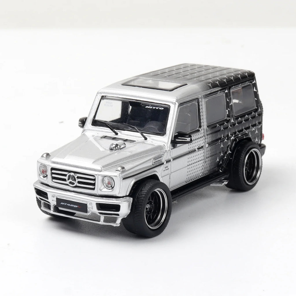 LMF Model 1:64 Mercedes Benz G63 Modified Star Livery silver