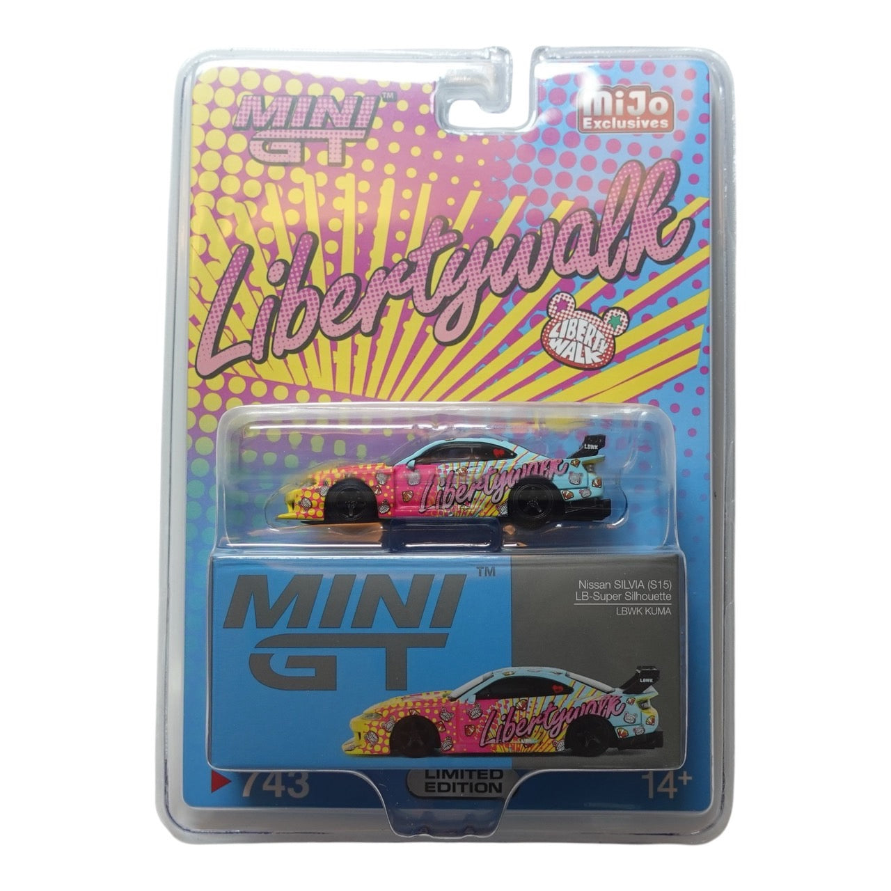 Mini GT 1:64 Nissan LB-Super Silhouette S15 SILVIA LB KUMA Blister