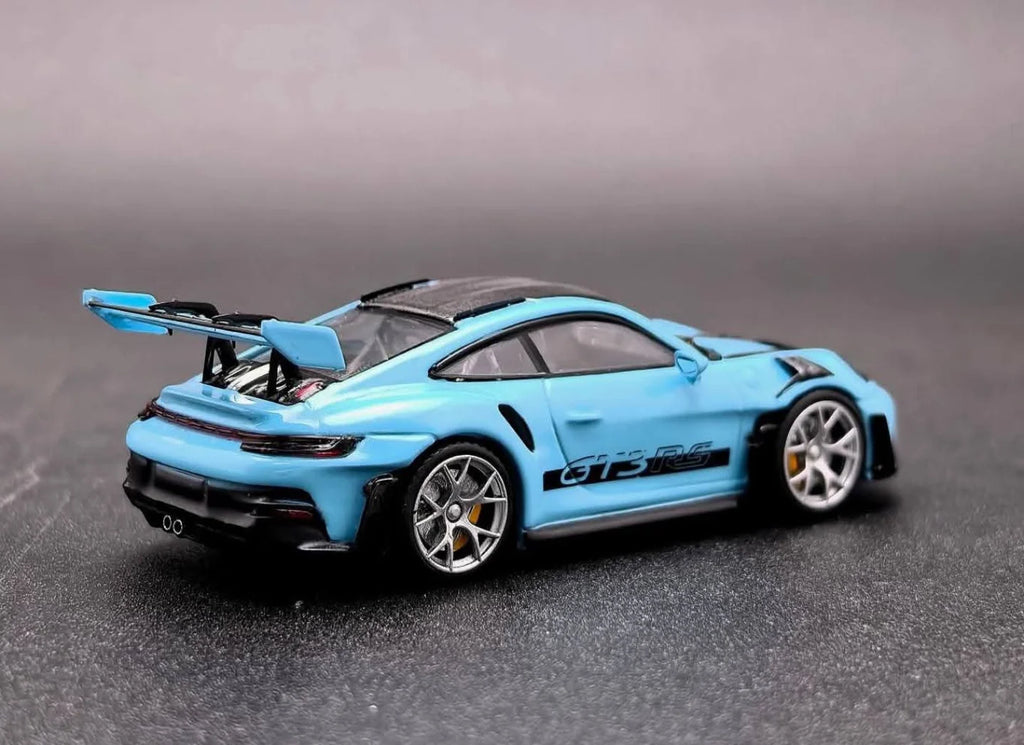 Mj Model Porsche 911 Gt3 Rs Blue Metallic Escala 1:64 Azul