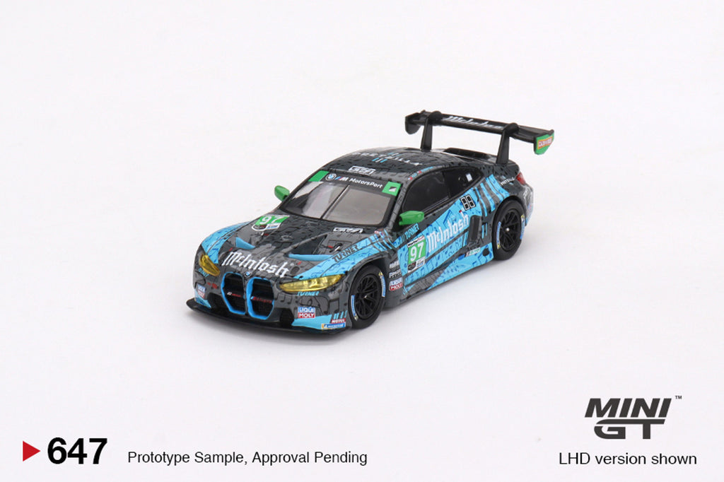 BMW M4 GT3 #97 Turner Motorsport  IMSA 2023  Laguna Seca GTD 2nd Place en caja