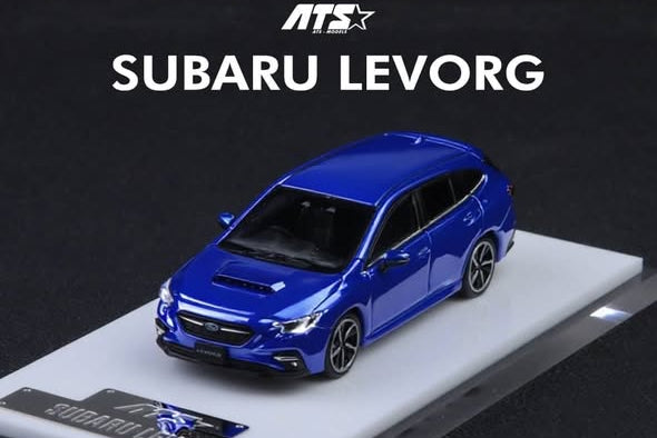 ATS Model 1:64 SUBARU LEVORG AZUL