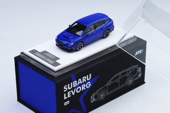 ATS Model 1:64 SUBARU LEVORG AZUL