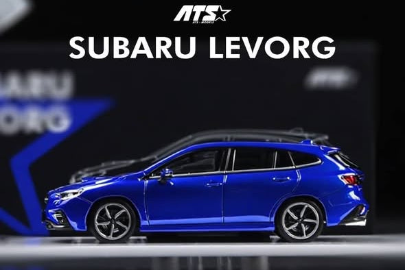 ATS Model 1:64 SUBARU LEVORG AZUL