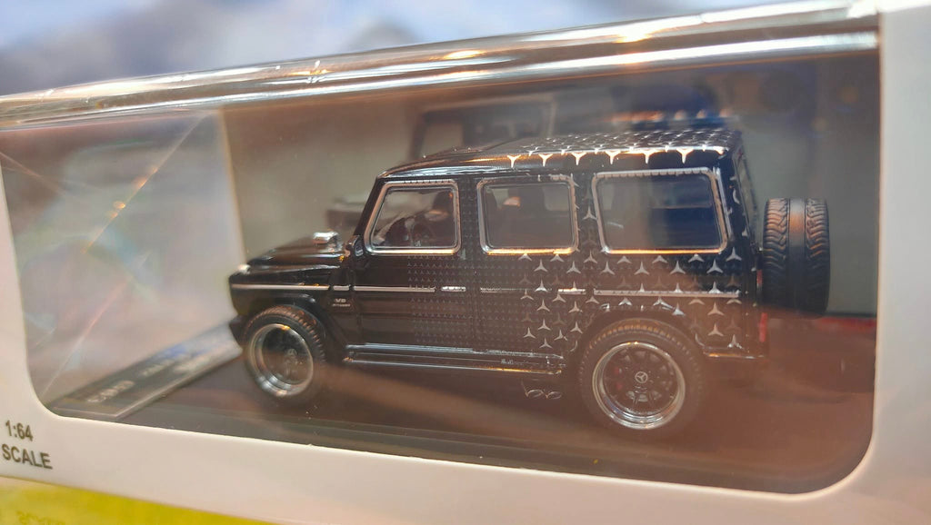 LMF Model 1:64 Mercedes Benz G63 Modified Star Livery black