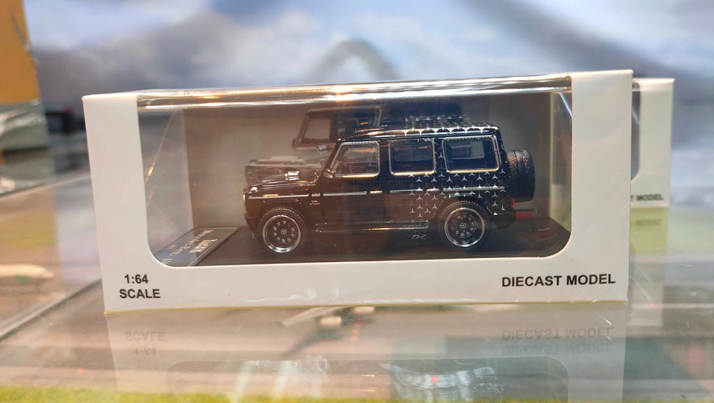 LMF Model 1:64 Mercedes Benz G63 Modified Star Livery black