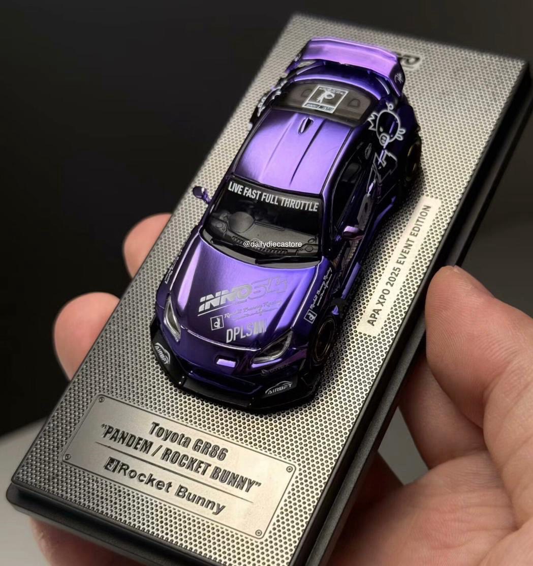 INNO64 1:64 Toyota GR86 "Pandem Rocket Bunny" | APA XPO 2025 Event CHASE