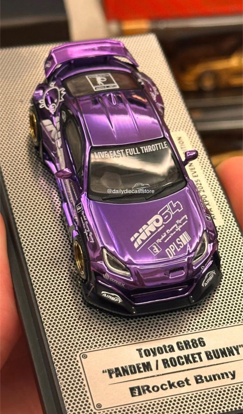 INNO64 1:64 Toyota GR86 "Pandem Rocket Bunny" | APA XPO 2025 Event CHASE