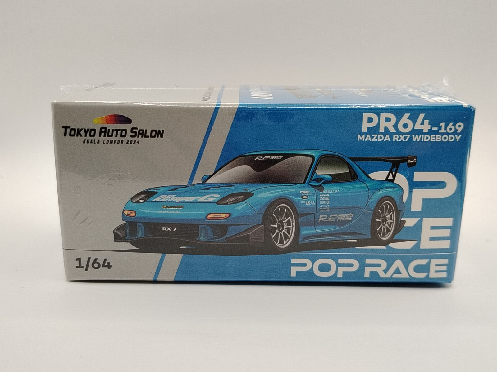 MAZDA RX7 RE AMEMIYA WIDEBODY AZUL TOKYO AUTO SALON