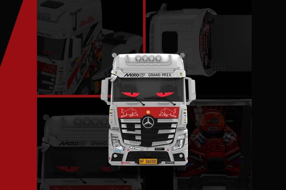 MORDERNART-PERKA 1/64 MERCEDES BENZ ACTROS
