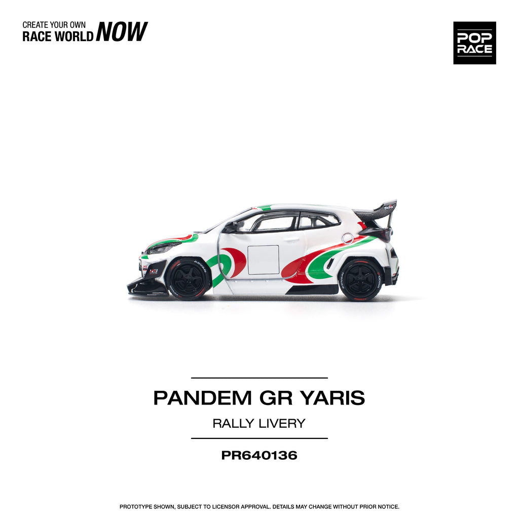 PANDEM GR YARIS RALLY LIVERY 1/64