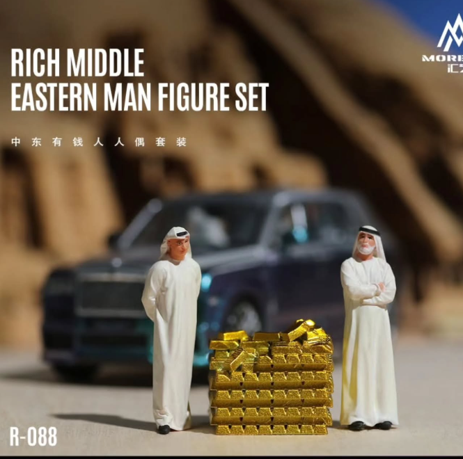 MOREART 1/64 HOMBRE RICO DE MEDIO ORIENTE