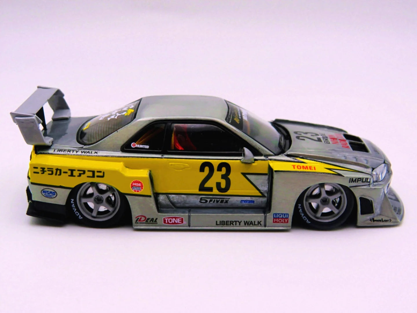 STREET WEAPON 1/64 LBWK ER R34 PLOMO