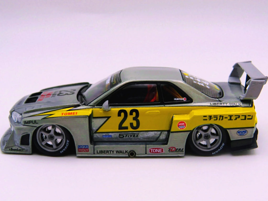 STREET WEAPON 1/64 LBWK ER R34 PLOMO