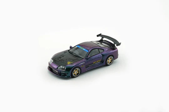 BMC 1:64 Toyota Supra (JZA80) Top Secret - Chameleon Purple - BM Creations Exclusive