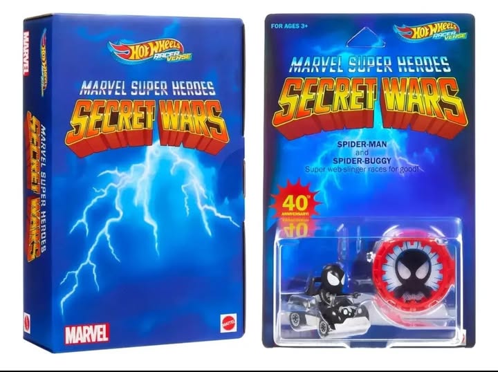 HOTWHEELS 40TH ANIVERSARIO MARVEL SUPER HEROES  SPIDER MAN