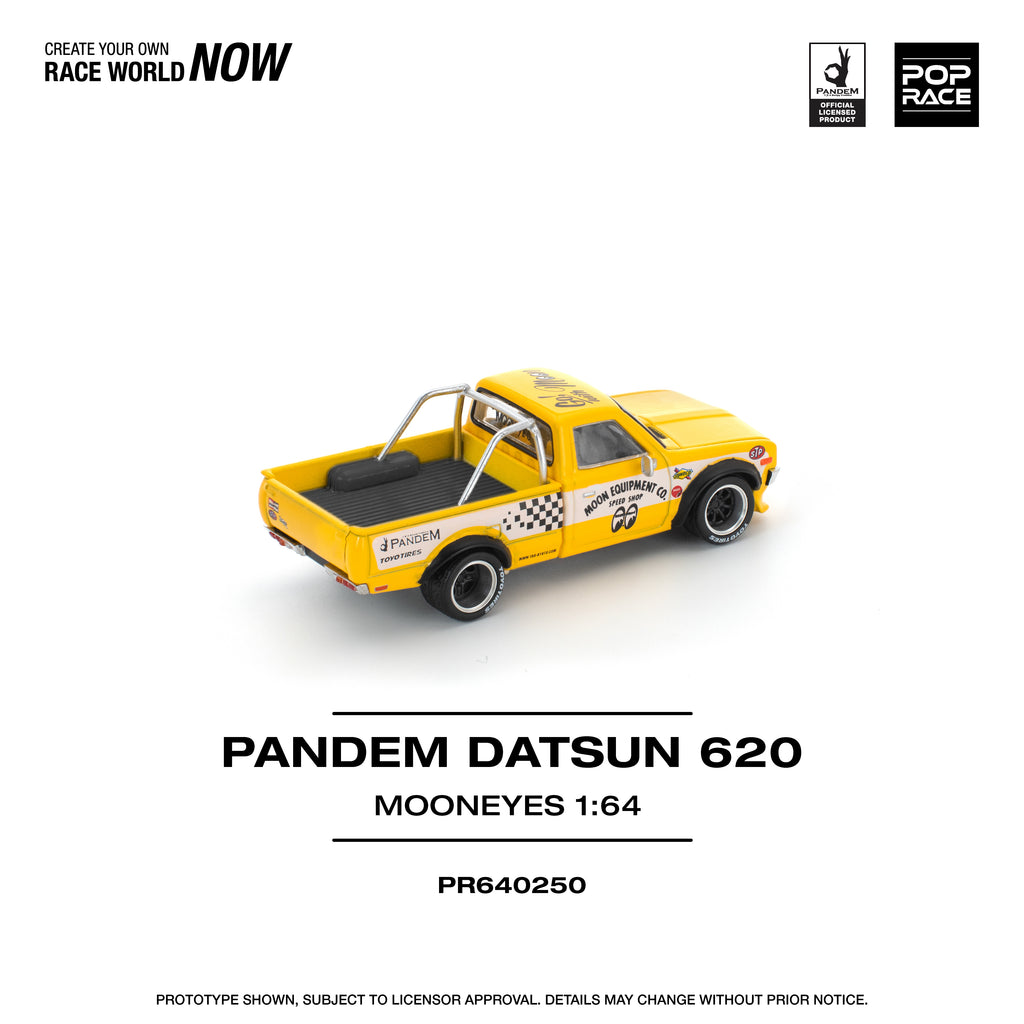 POP RACE 1/64 PANDEM DATSUN 620 MOONEYES