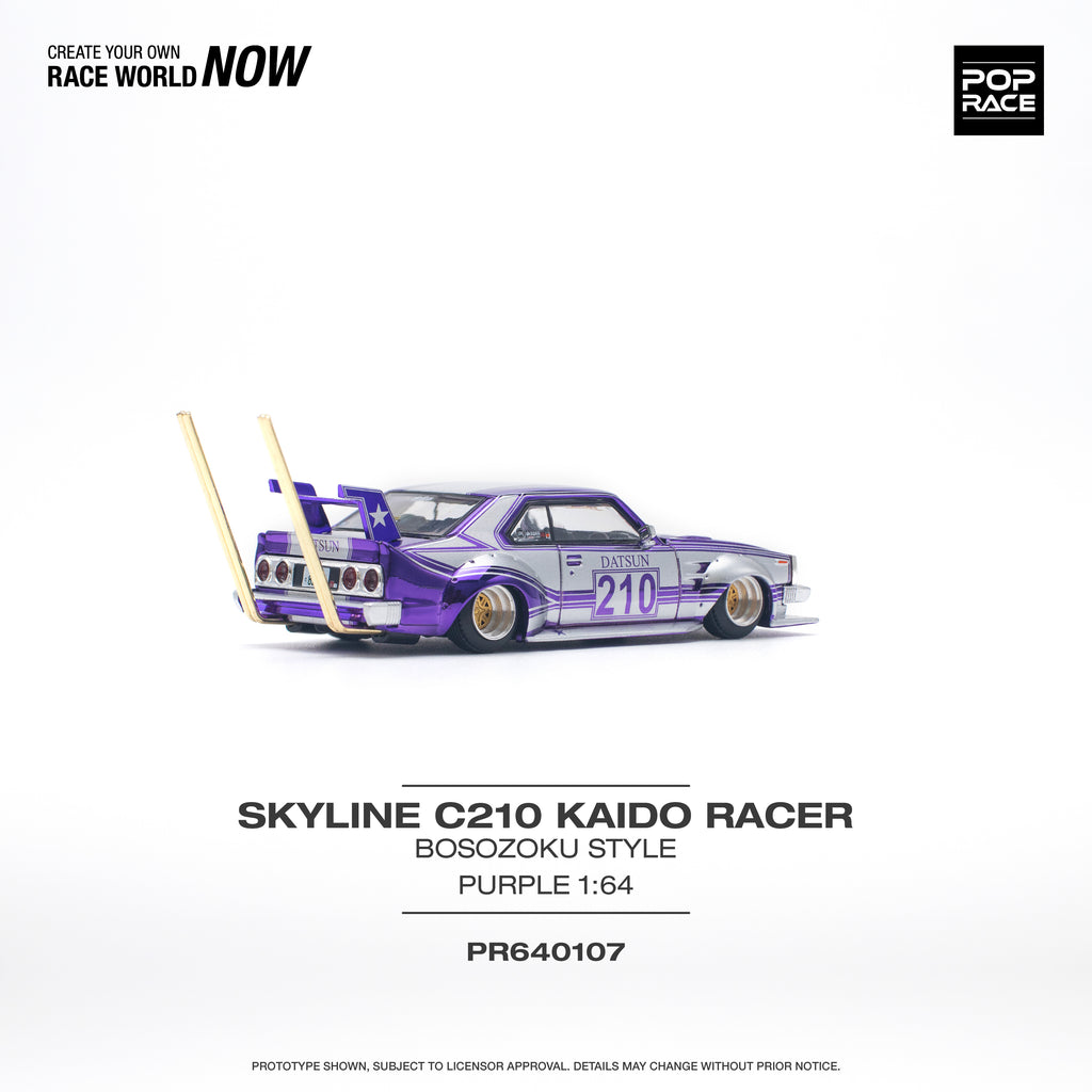 SKYLINE C210 KAIDO RACER BOSOZOKU STYLE PURPLE