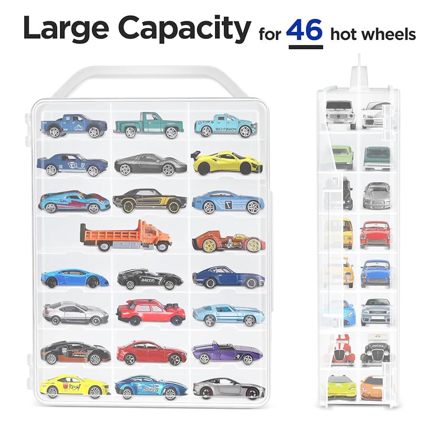ORGANIZADOR PARA AUTOS ESCALA 1/64(HOTWHEELS ,MINI GT,ETC) PARA 46 AUTOS