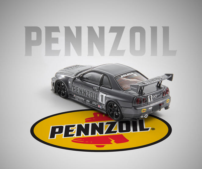 Fast Speed 1:64 Nissan Skyline GT-R R34 Nismo Z-Tune Pennzoil #1