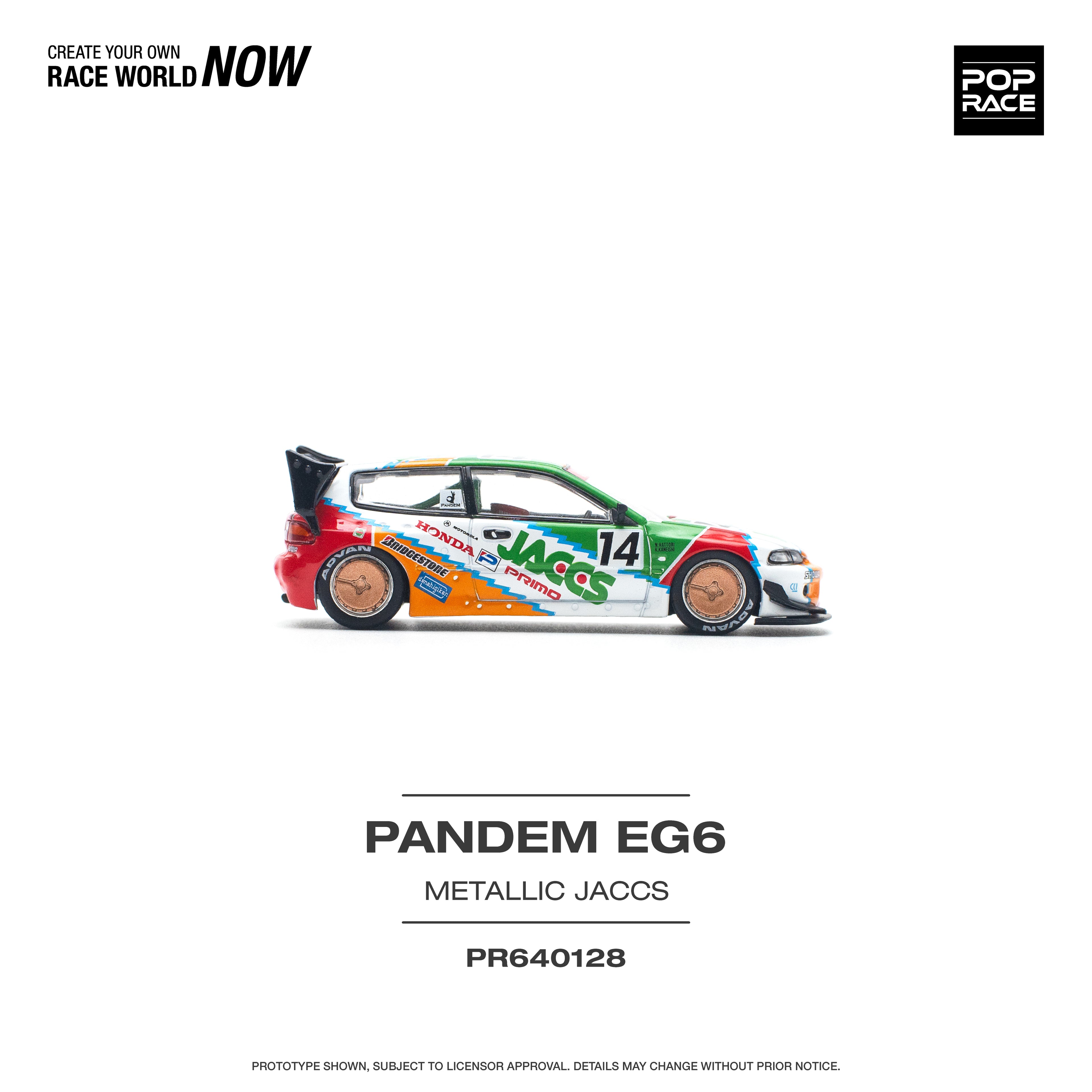 PANDEM EG6 METALLIC JACCS 1/64