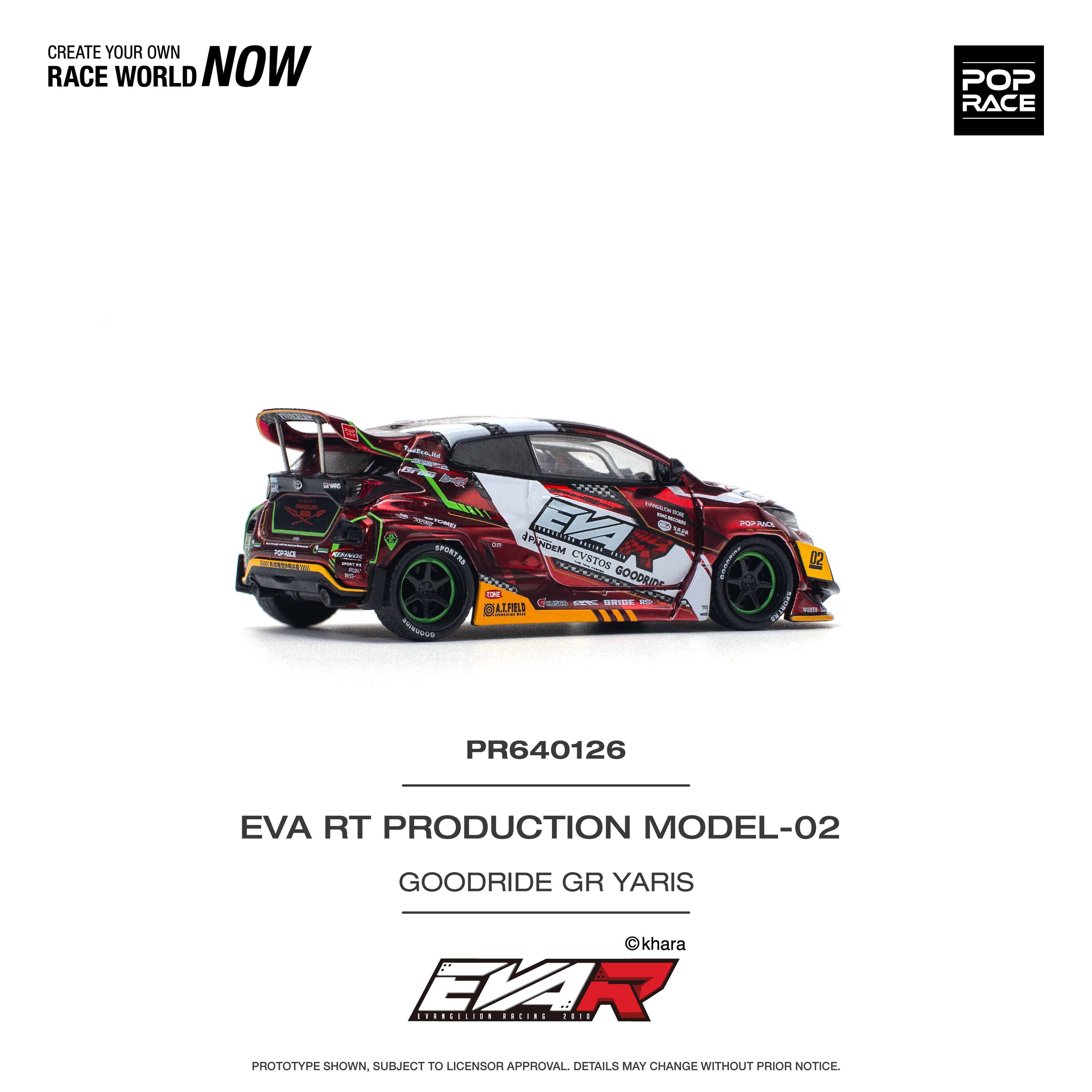 TOYOTA GR YARIS EVA RT  1/64