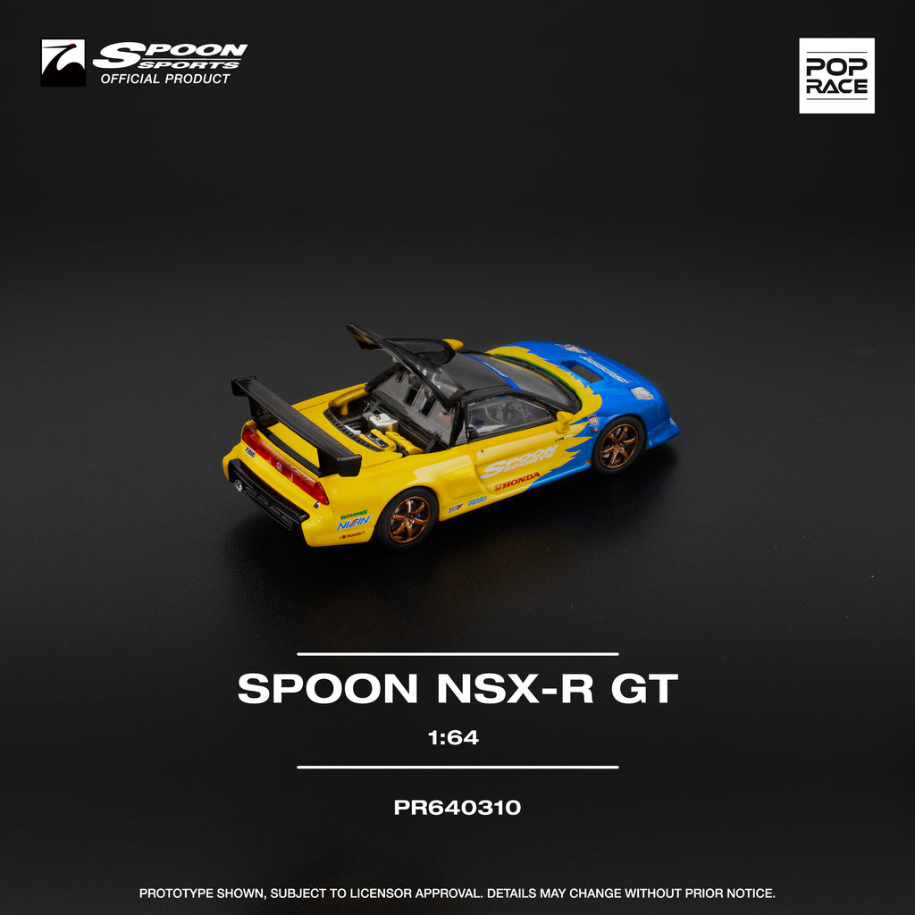 POP RACE 1/64 SPOON SPORTS NSX-R GT NA2