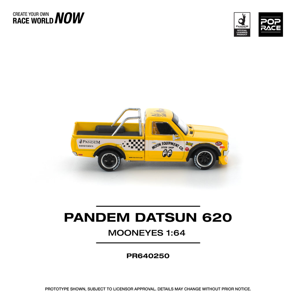 POP RACE 1/64 PANDEM DATSUN 620 MOONEYES