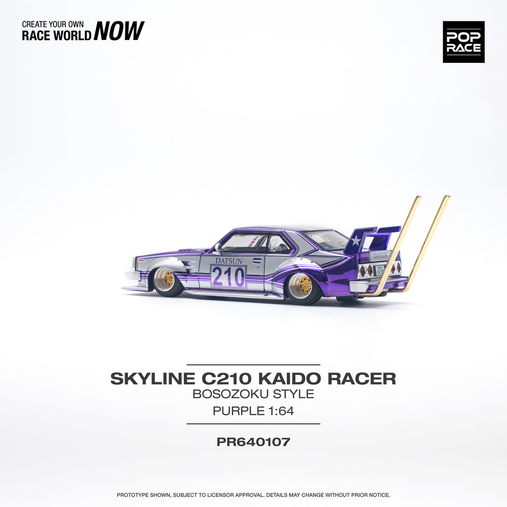 SKYLINE C210 KAIDO RACER BOSOZOKU STYLE PURPLE