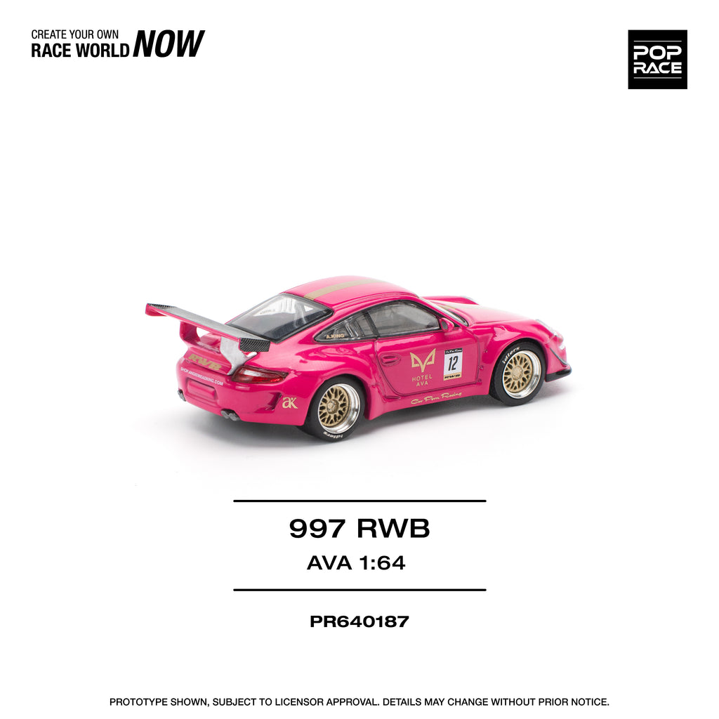 POP RACE 1/64 RWB 997 AVA ROSADO