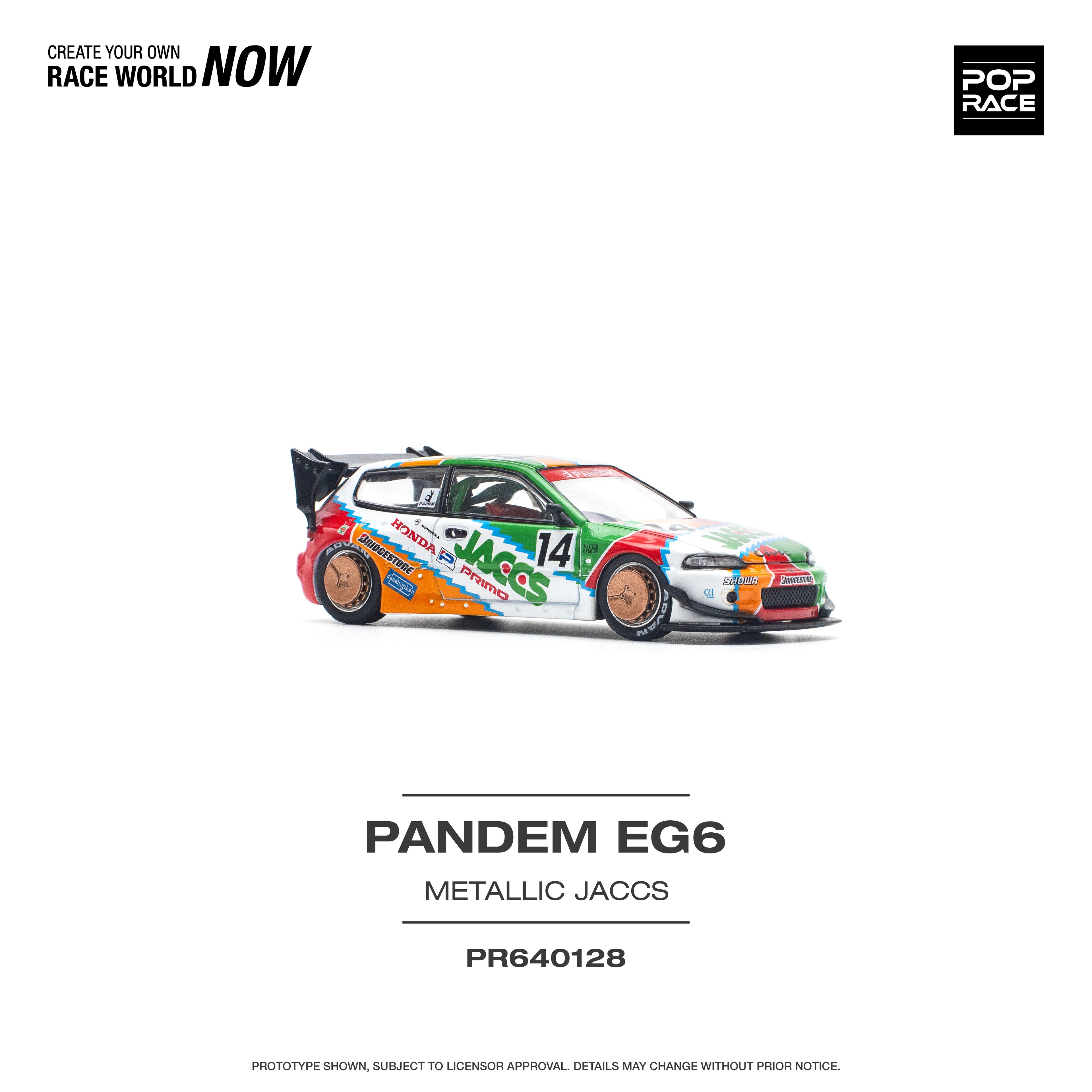 PANDEM EG6 METALLIC JACCS 1/64