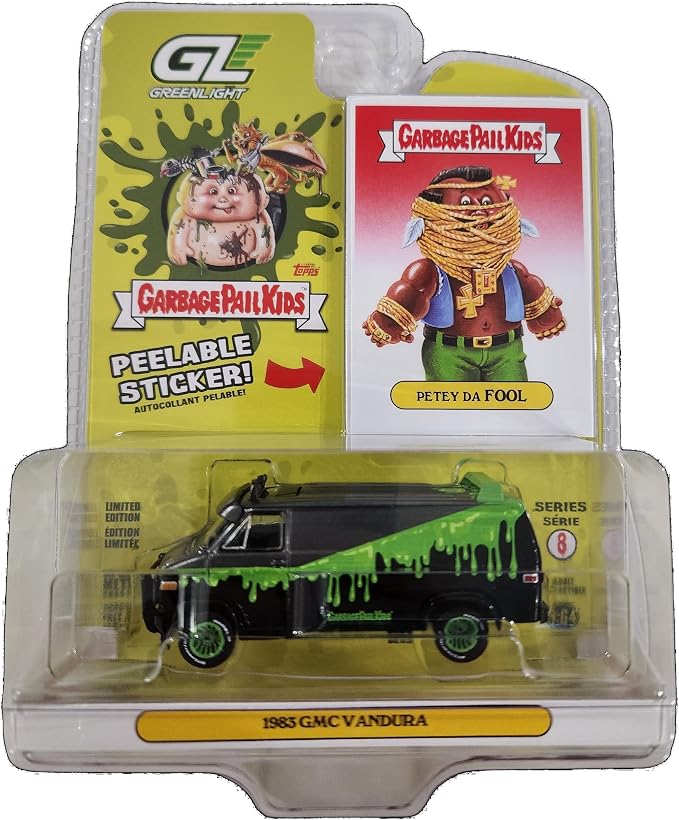 GREENLIGHT 1/64 1983 GMC V ANDURA GARBAGE PAIL KIDS