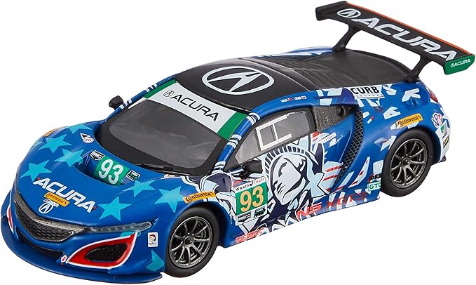 Mini GT 1:64 Exclusivas de MiJo: Acura NSX GT3 n.° 93 2017 IMSA Watkins Glen (azul) – Exclusivo de EE. UU. – Limitado a 3600 piezas Blister
