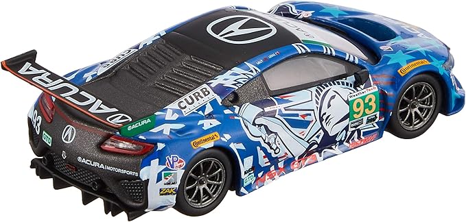 Mini GT 1:64 Exclusivas de MiJo: Acura NSX GT3 n.° 93 2017 IMSA Watkins Glen (azul) – Exclusivo de EE. UU. – Limitado a 3600 piezas Blister
