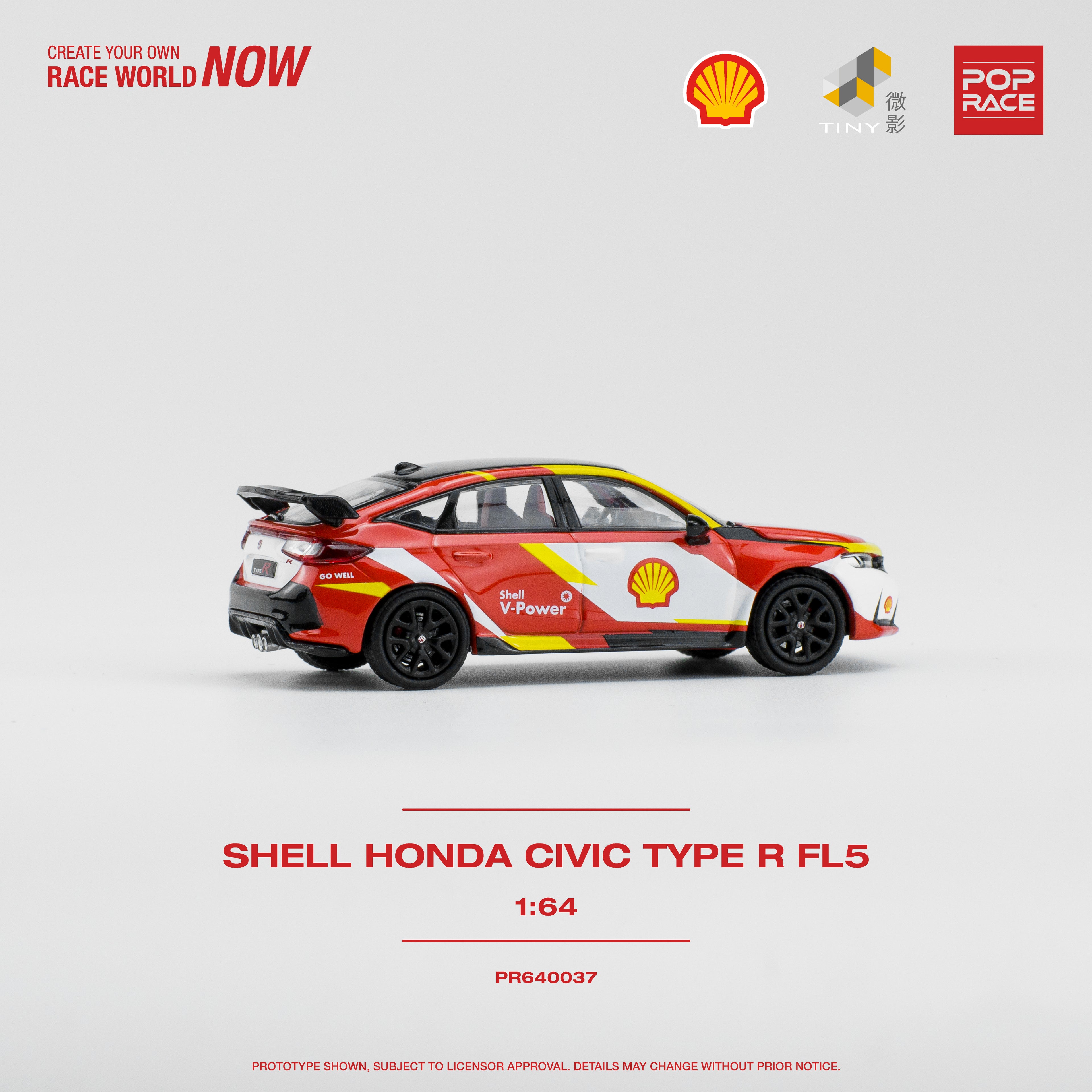 SHELL HONDA CIVIC TYPE R FL5 1/64