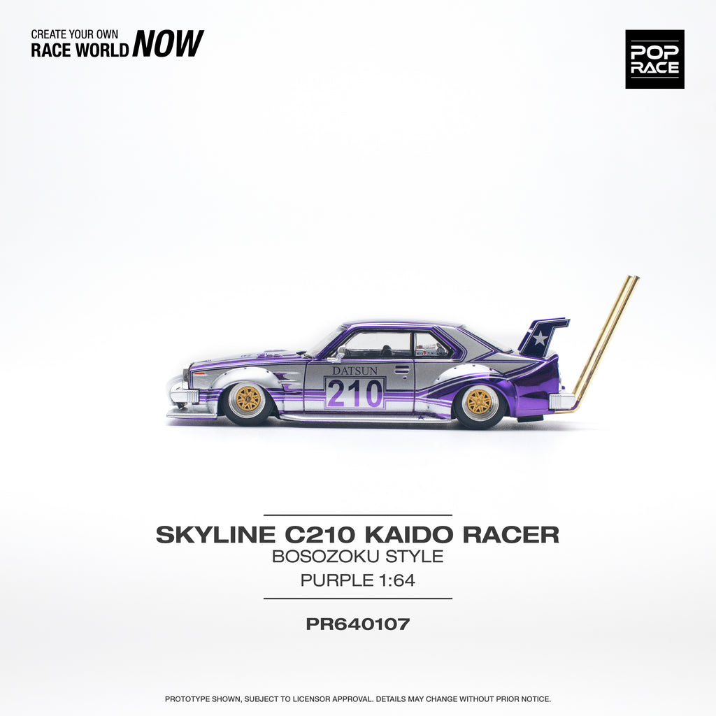 SKYLINE C210 KAIDO RACER BOSOZOKU STYLE PURPLE