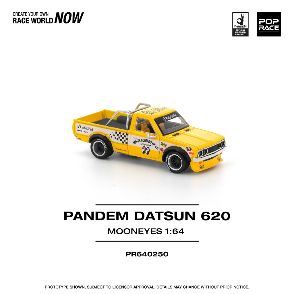 POP RACE 1/64 PANDEM DATSUN 620 MOONEYES