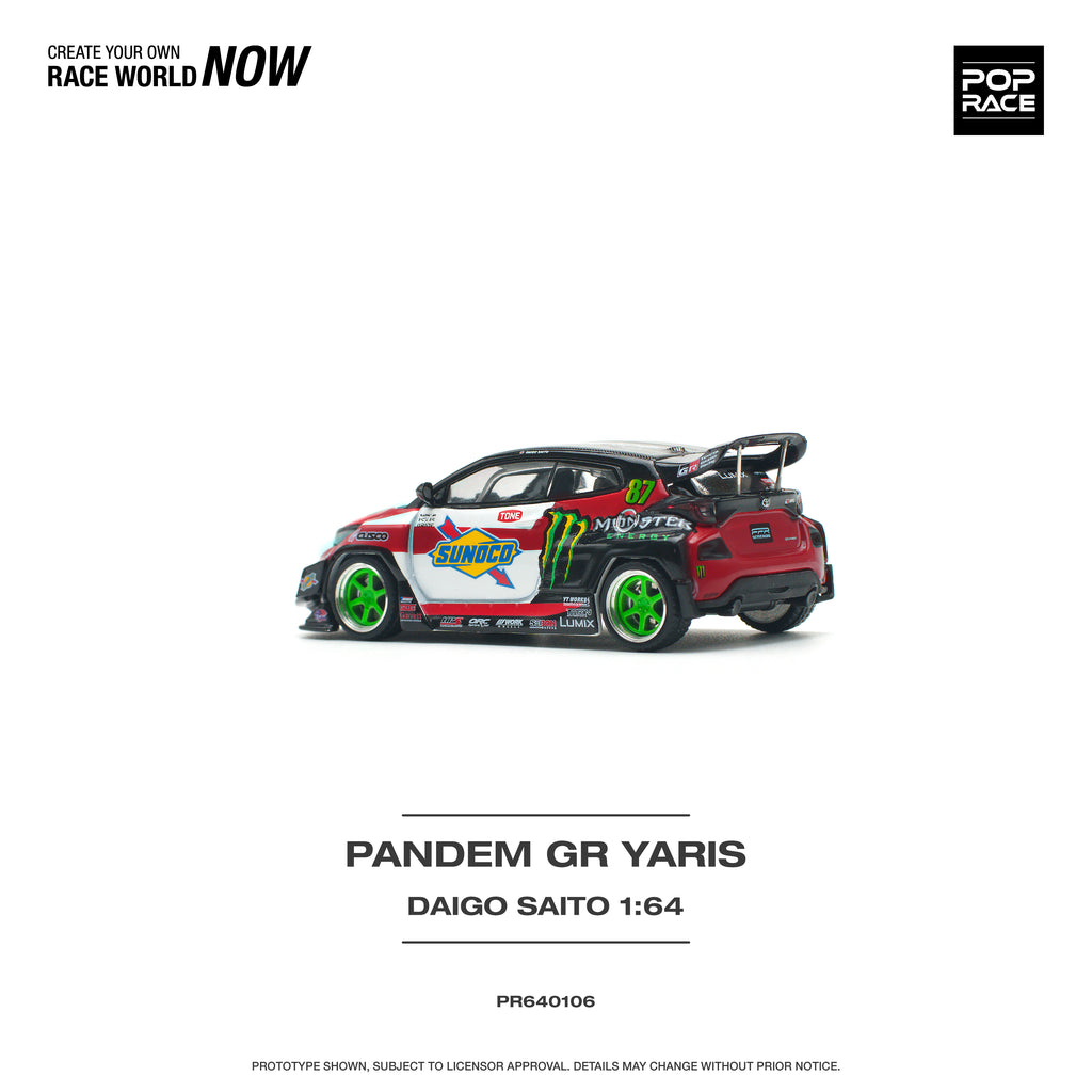 PANDEM GR YARIS DAIGO SAITO 1/64
