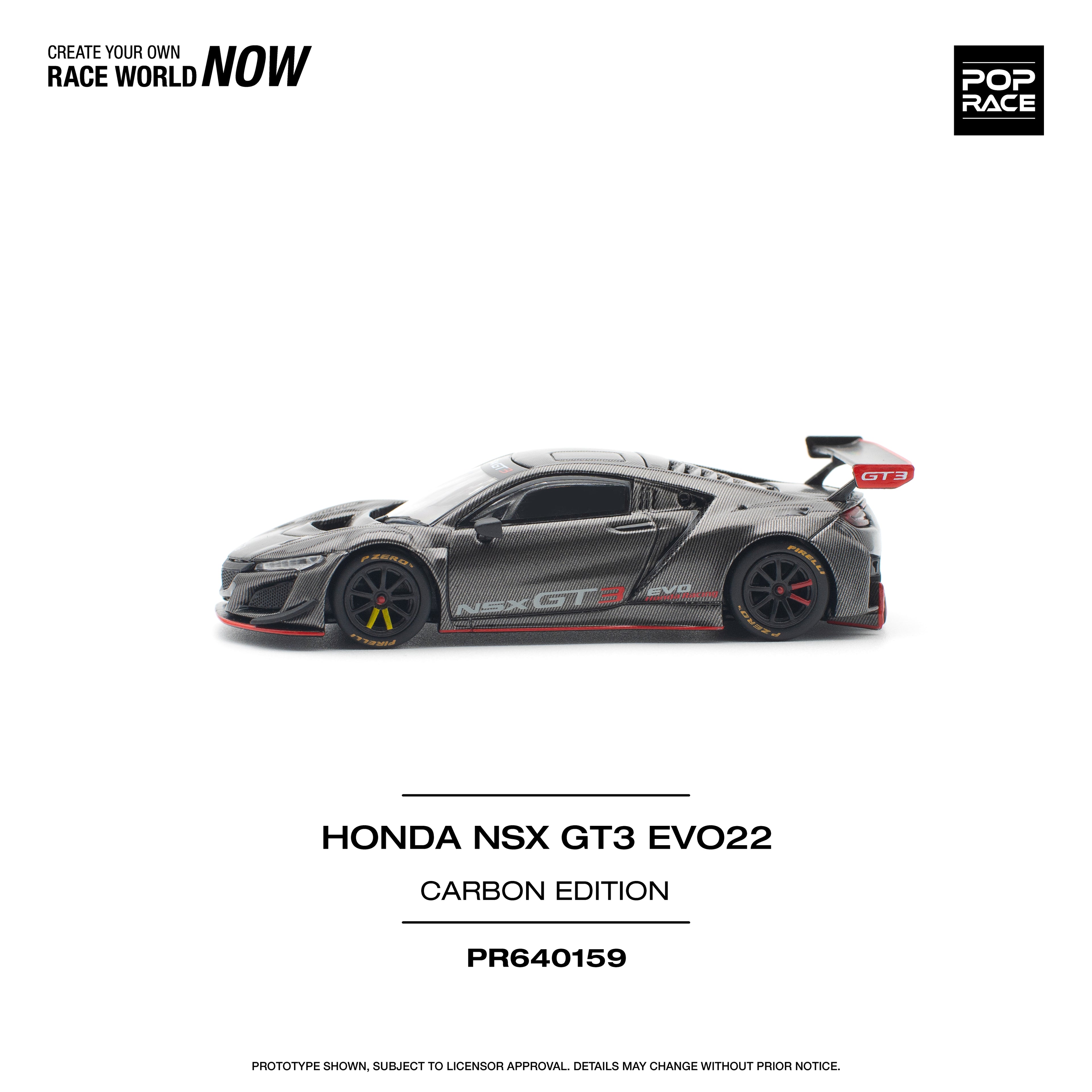 HONDA NSX GT3 EVO22 CARBON EDITION 1/64