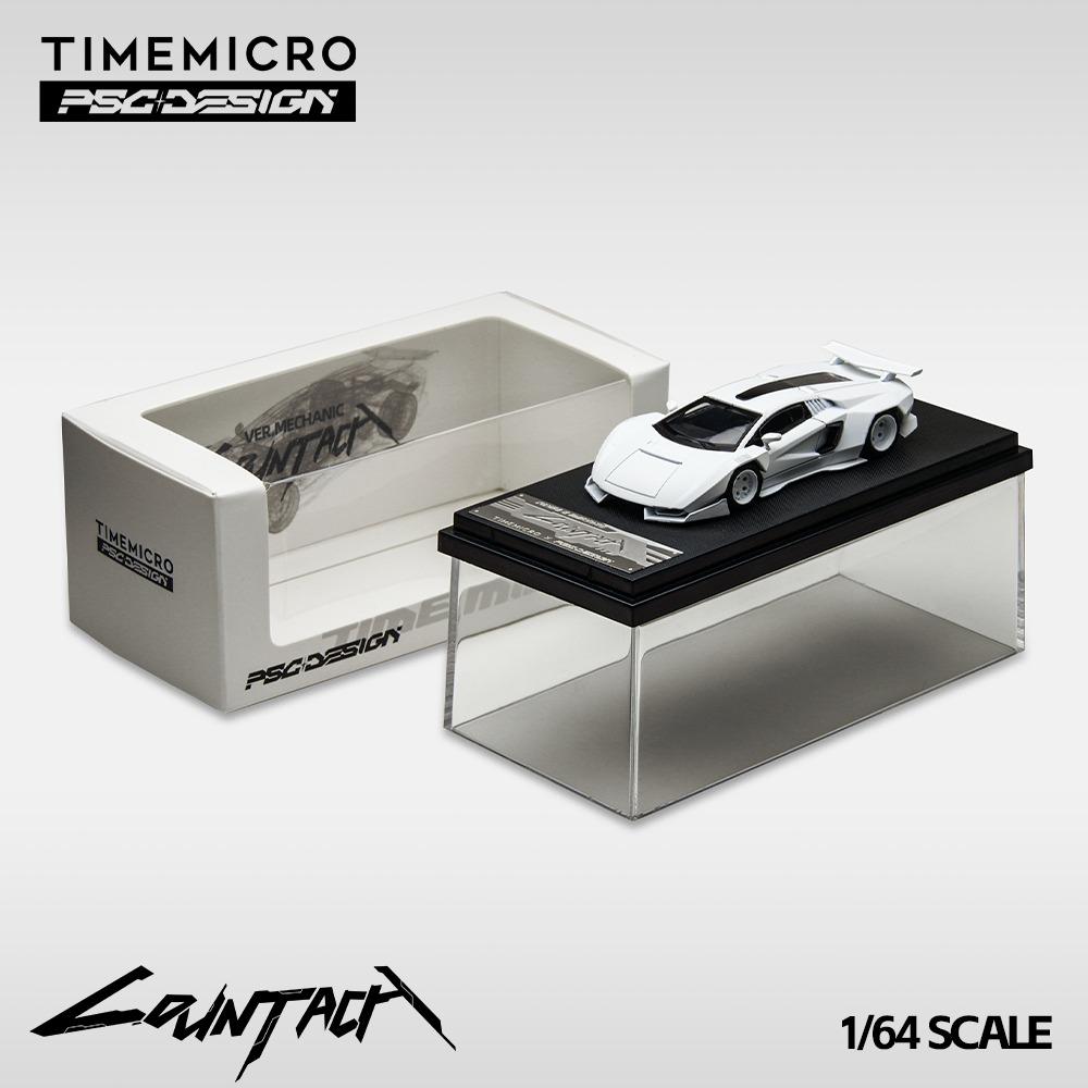 Time Micro x Psc Design 1:64 Lamborghini Countach “V” Ver. Mechanic