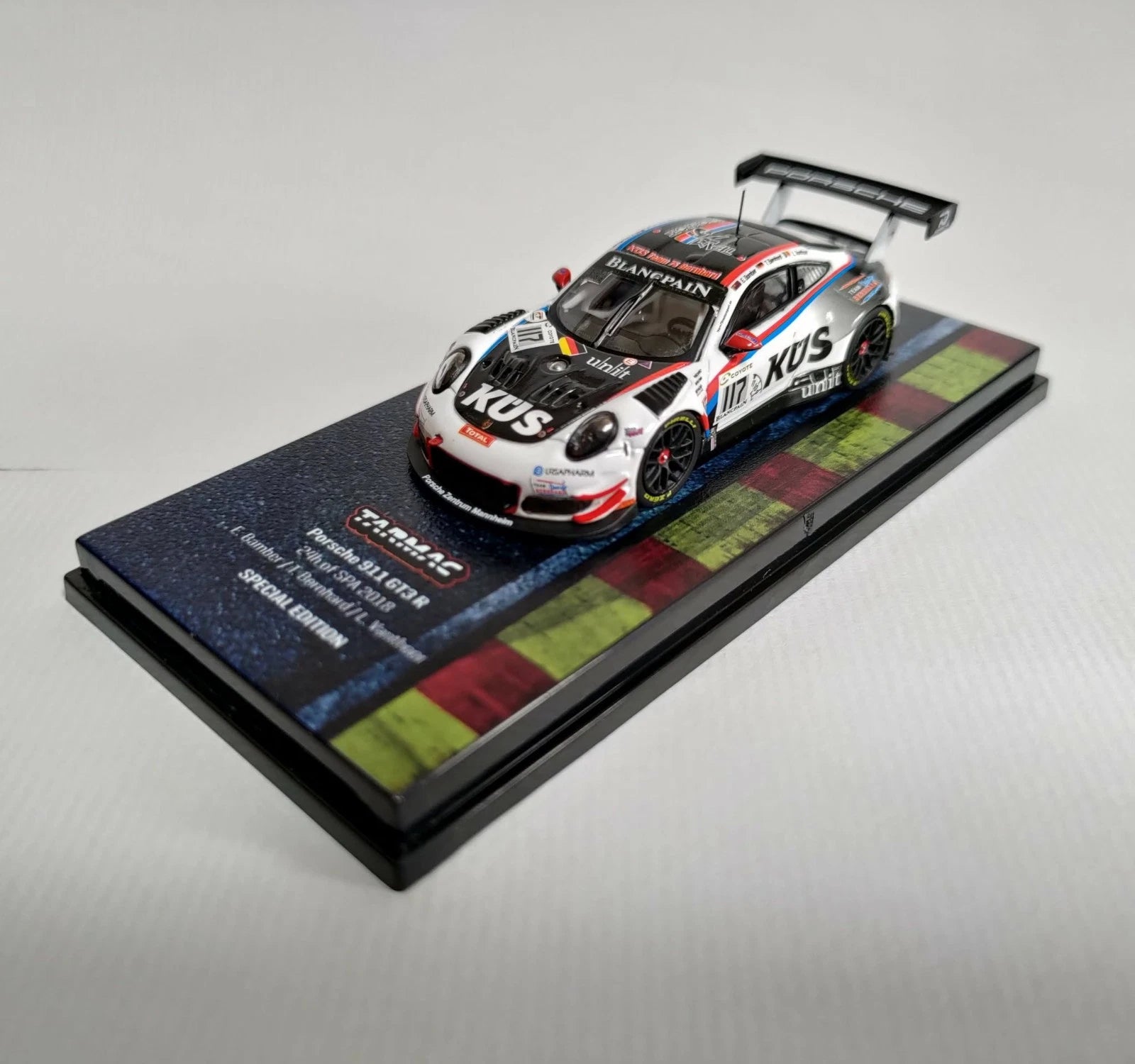 TARMAC 1/64 PORSCHE 911 GT3R 24H OF SPA 2018