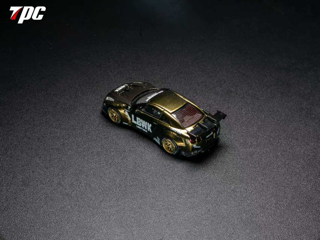 TPC 1:64 LBWK GTR35 Edición Personalizada Camaleón de Titanio