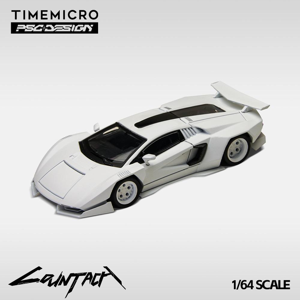 Time Micro x Psc Design 1:64 Lamborghini Countach “V” Ver. Mechanic