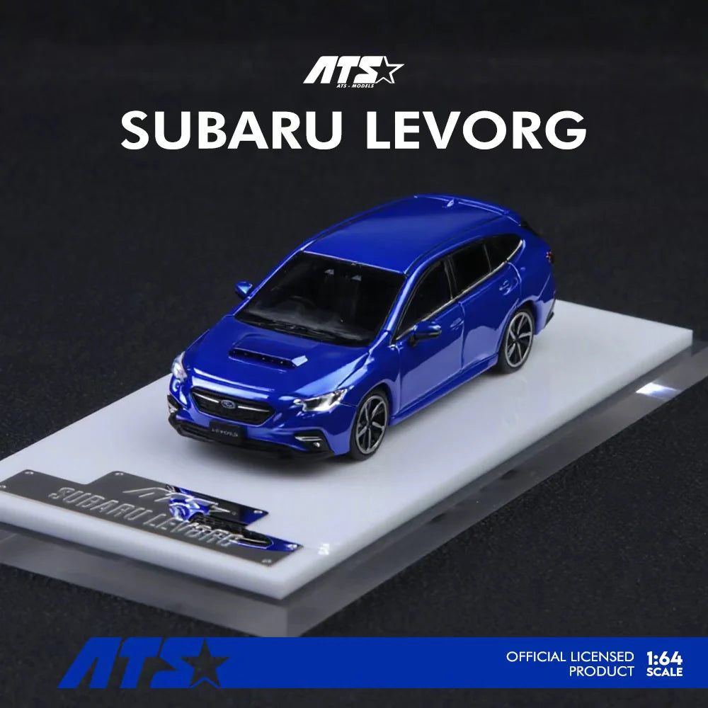 ATS Model 1:64 Subaru Levorg Blue