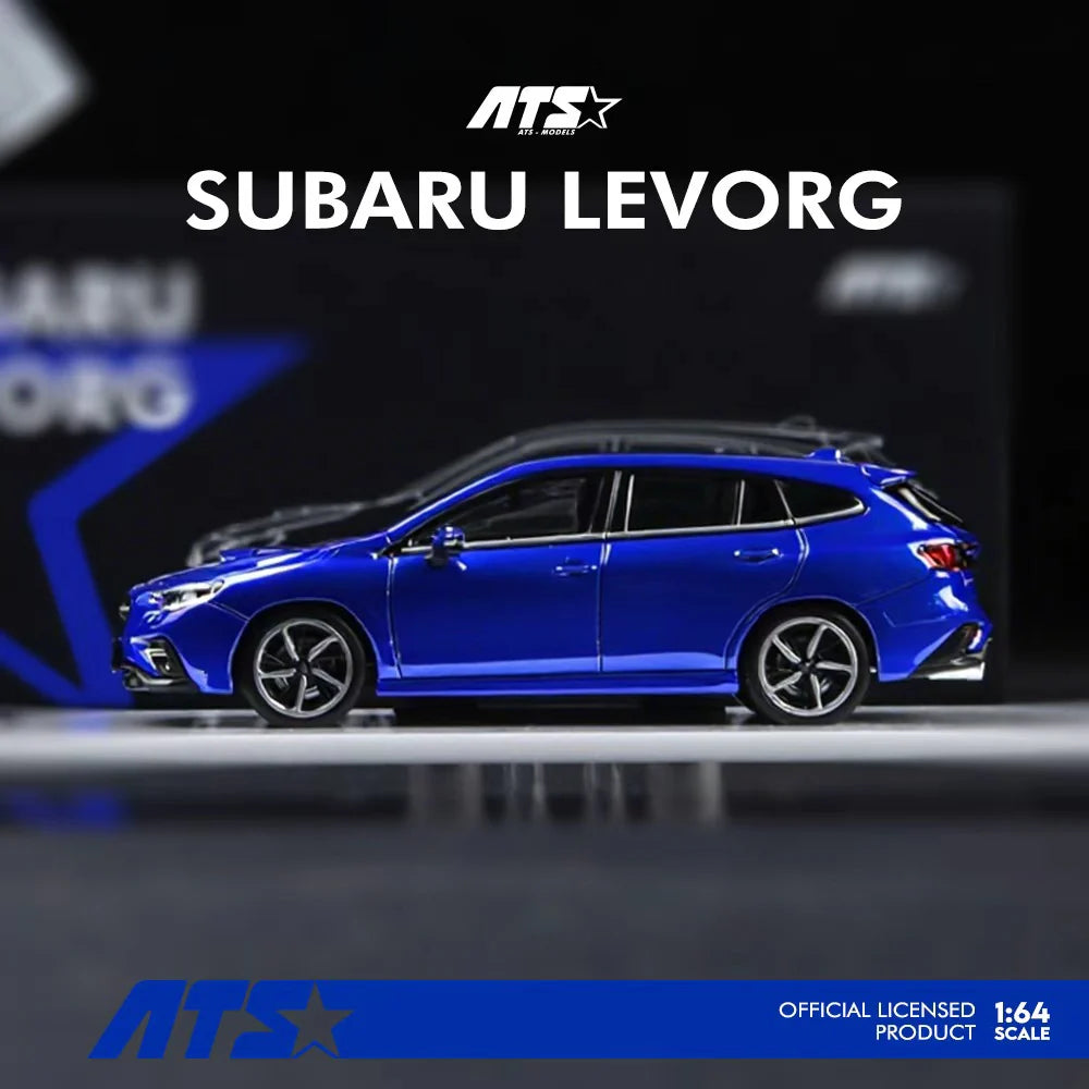 ATS Model 1:64 Subaru Levorg Blue