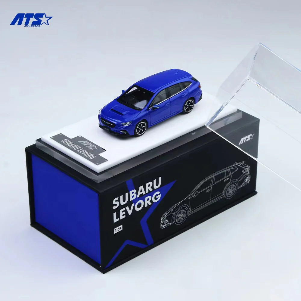 ATS Model 1:64 Subaru Levorg Blue