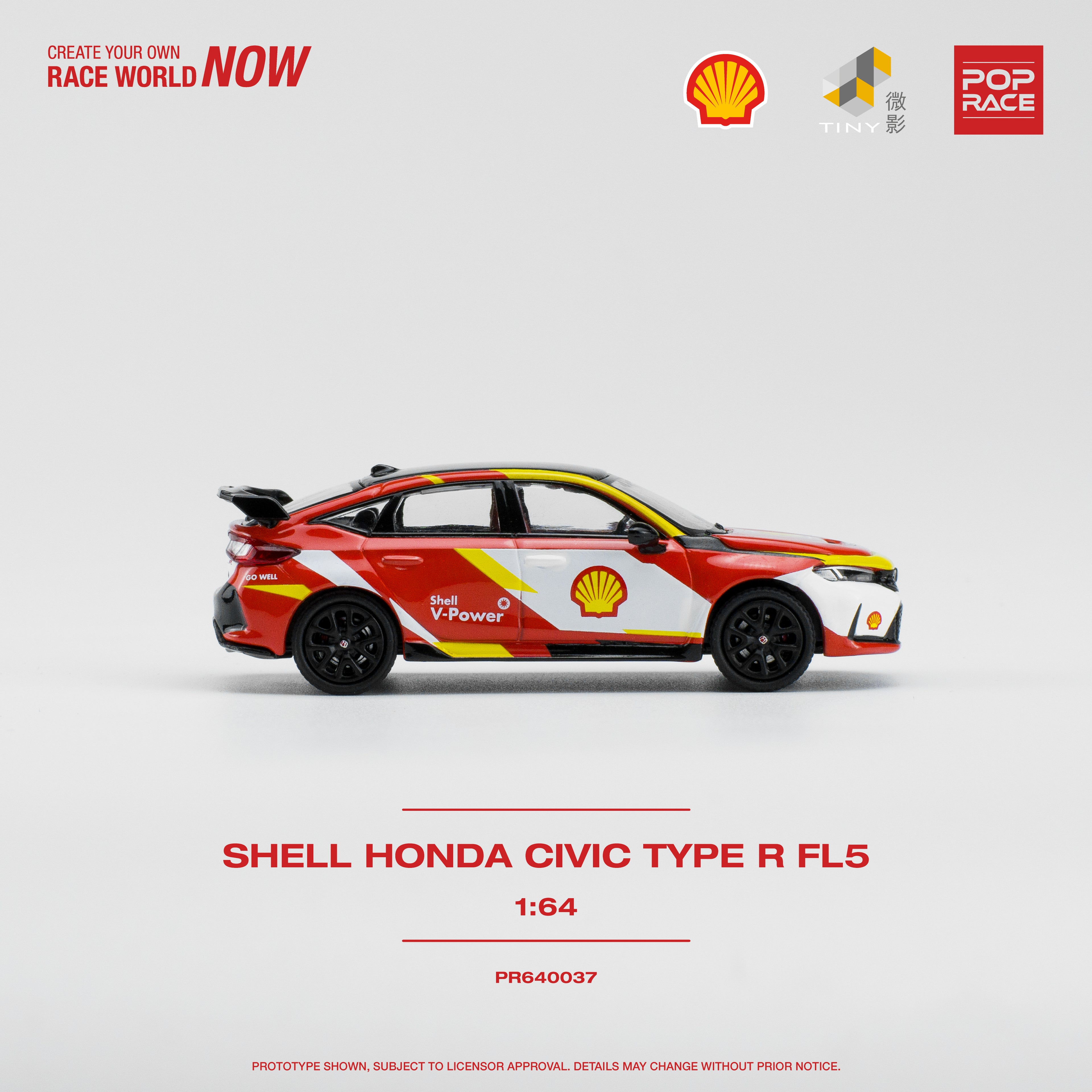 SHELL HONDA CIVIC TYPE R FL5 1/64
