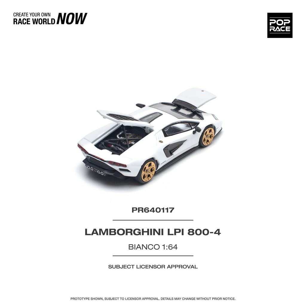 LAMBORGHINI LPI 800-4 BLANCO 1/64